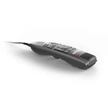 Mikrofón Philips SpeechMike Premium Touch čierny jednosmerný USB káblový -37 dB