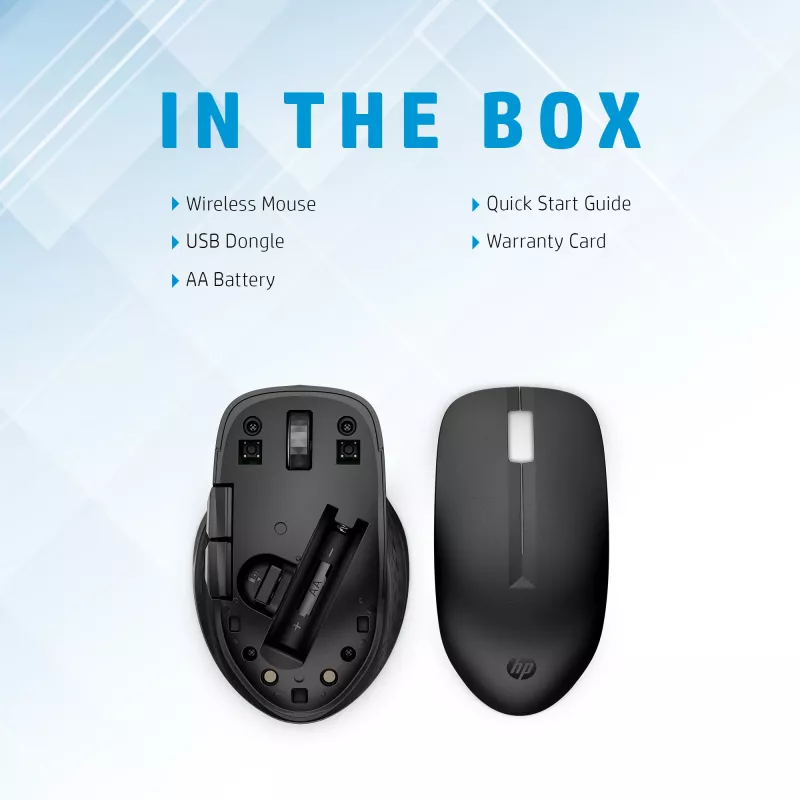 Myš HP 435 Multi-Device Wireless RF Wireless + Bluetooth