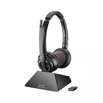 HP Poly Savi 8220 UC Microsoft Teams certifikovaný DECT 1880-1900 MHz USB-A headset