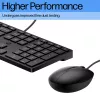 Káblová sada klávesnica a myš HP 320MK – USB, membránová klávesnica, čierna