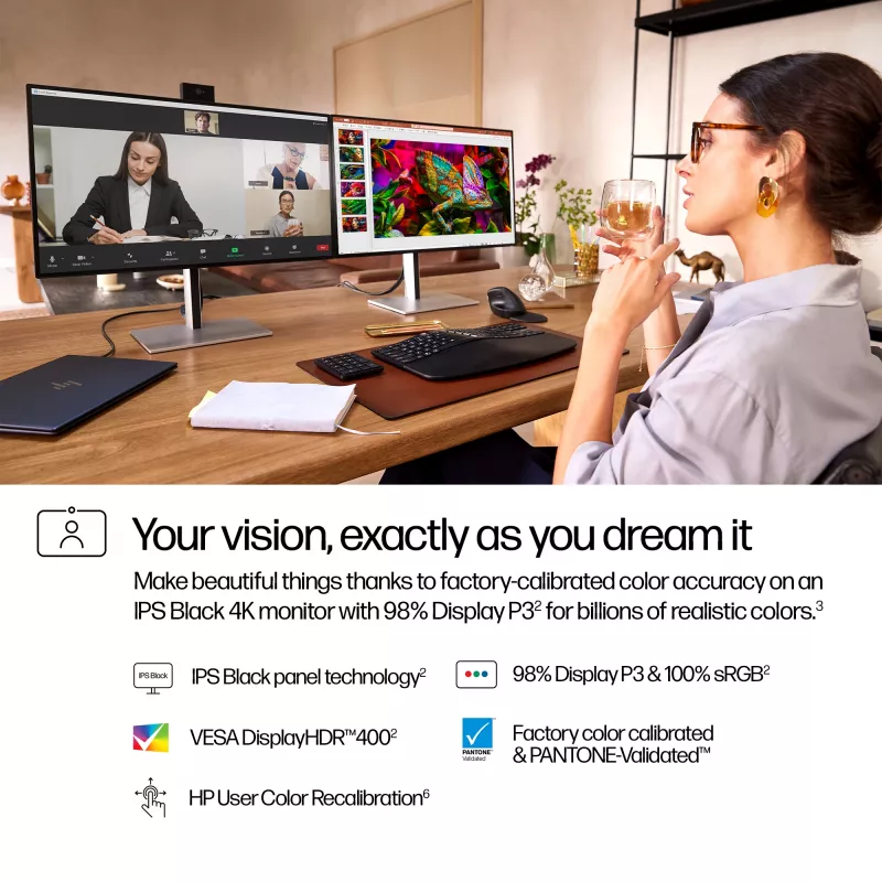 HP Series 7 Pro 27 palcov 4K konferenčný monitor - 727pm