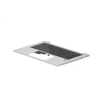 Vrchná časť notebooku s klávesnicou HP N09276-131 — čierny náhradný diel