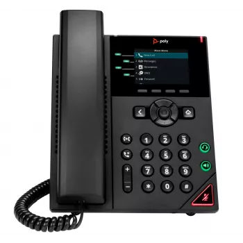 HP Poly VVX 250 4-linkový IP telefón a PoE, čierny, LCD, 320 x 240 pixelov, HTTPS, ENERGY STAR, RoHS, Federal Communications Commission (FCC), CE