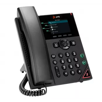 HP Poly VVX 250 4-linkový IP telefón a PoE, čierny, LCD, 320 x 240 pixelov, HTTPS, ENERGY STAR, RoHS, Federal Communications Commission (FCC), CE