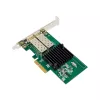 PCIe x4 sieťový adaptér MicroConnect MC-PCIEX4-I350-F2 s čipovou sadou Intel I350, dvojportový