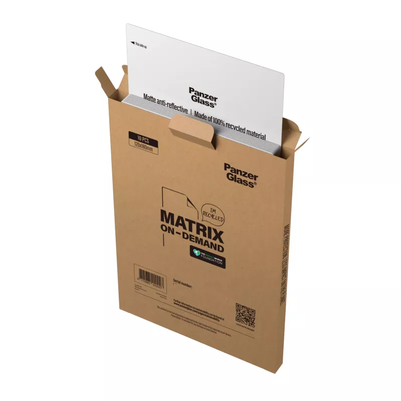 PanzerGlass ® ECO Matte Anti-Reflective z 100% recyklovaného materiálu pre smartfón (10 ks)