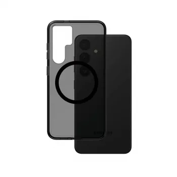 PanzerGlass CARE™ by ® Urban Combat Case Smokey s čiernou Qi kompatibilné Samsung Galaxy S24