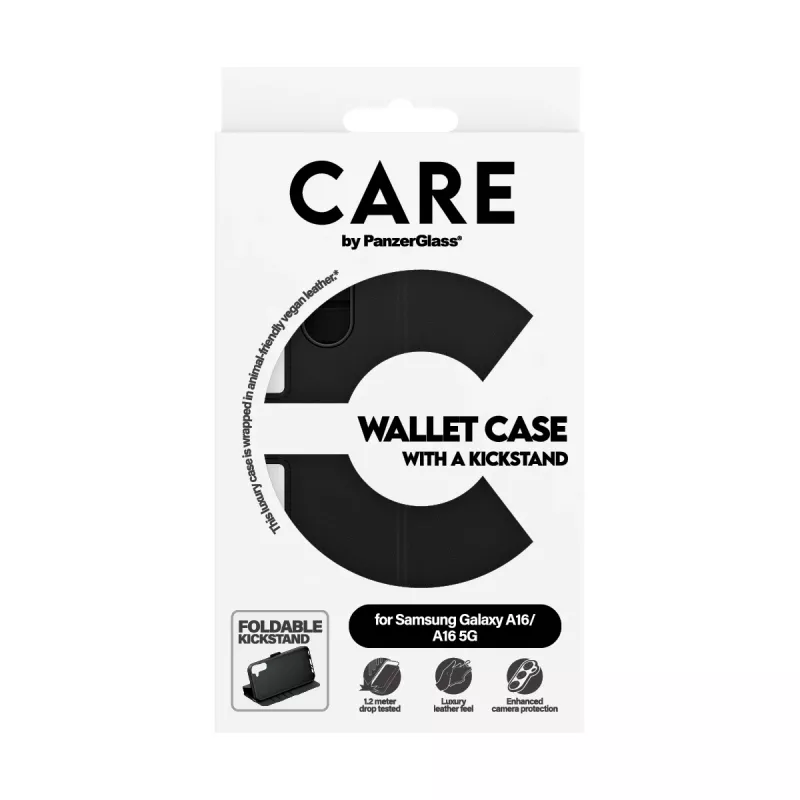 PanzerGlass CARE™ by ® puzdro s peňaženkou a stojanom Samsung Galaxy A16 4G | A16 5G