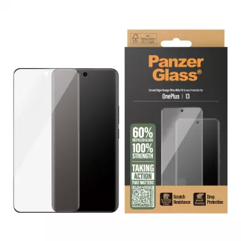 PanzerGlass ochranná fólia displeja OnePlus 13 Ultra-Wide Fit odolná proti poškriabaniu a nárazom