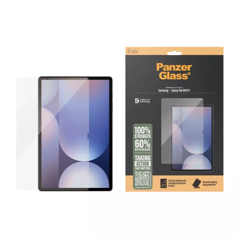 PanzerGlass® ochrana displeja Samsung Galaxy Tab S10 FE+ | Ultra-Wide Fit