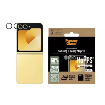 PanzerGlass® Hoops® ochrana objektívu kamery transparentná Samsung Galaxy Z Flip7 FE