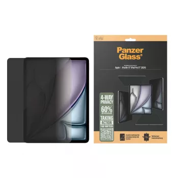 PanzerGlass ® 4-smerný ochranný filter displeja iPad Air 13 palcov (2024-2025) | iPad 13 palcov Pro (2024-2025) | Ultra-Wide Fit