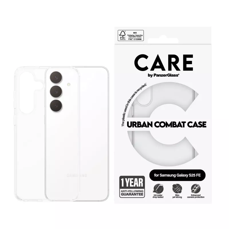 PanzerGlass CARE™ by ® Urban Combat puzdro Samsung Galaxy S25 FE 5G