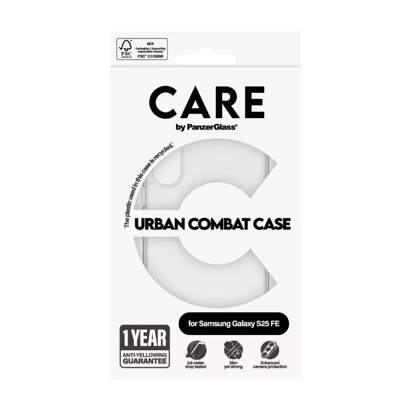 PanzerGlass CARE™ by ® Urban Combat puzdro Samsung Galaxy S25 FE 5G