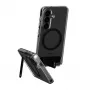 Ochranné puzdro PanzerGlass CARE™ Urban Explorer Case pre Samsung Galaxy S26, transparentné s čiernym stojanom a podporou Qi