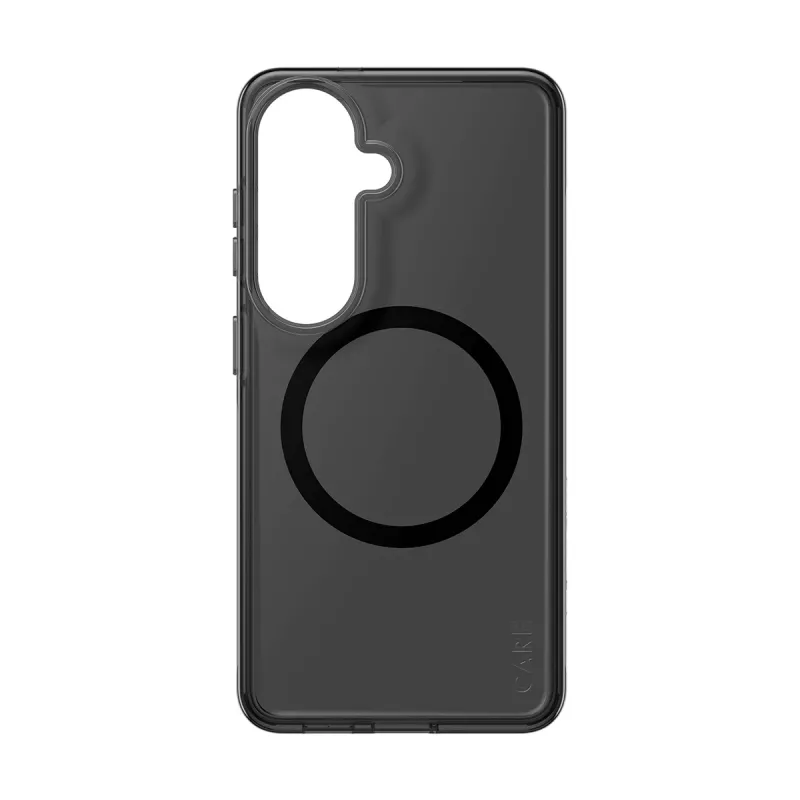 Ochranné puzdro PanzerGlass CARE™ Smokey Case s čiernou Qi pre Samsung Galaxy S26