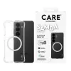 Ochranné puzdro PanzerGlass CARE Samba transparentné s biele Qi pre Samsung Galaxy S26