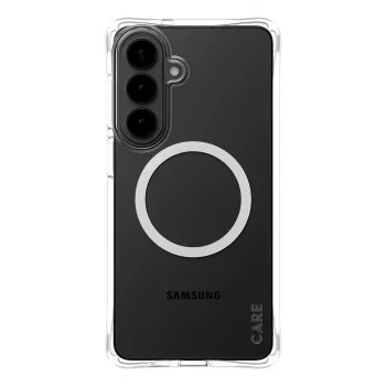 PanzerGlass CARE™ by ® Samba puzdro transparentné s biele Qi Samsung Galaxy S26+