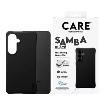 PanzerGlass CARE™ by ® Samba Case čierne s Qi Samsung Galaxy S26+