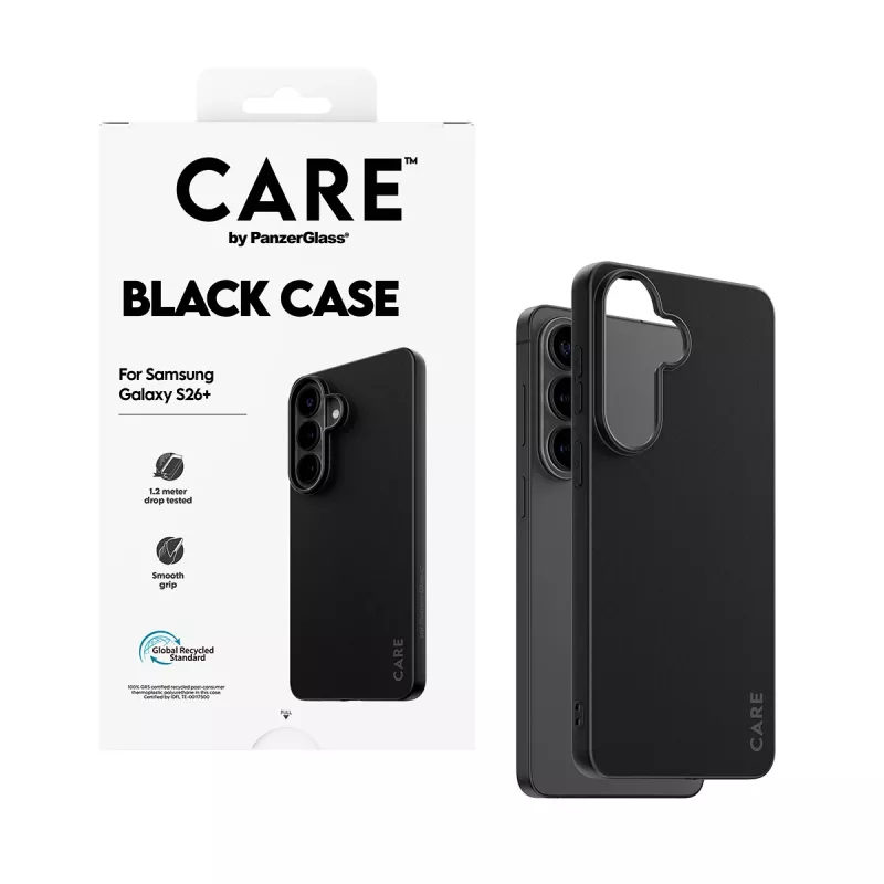 TPU puzdro pre Samsung Galaxy S26+ od PanzerGlass CARE™ – čierne
