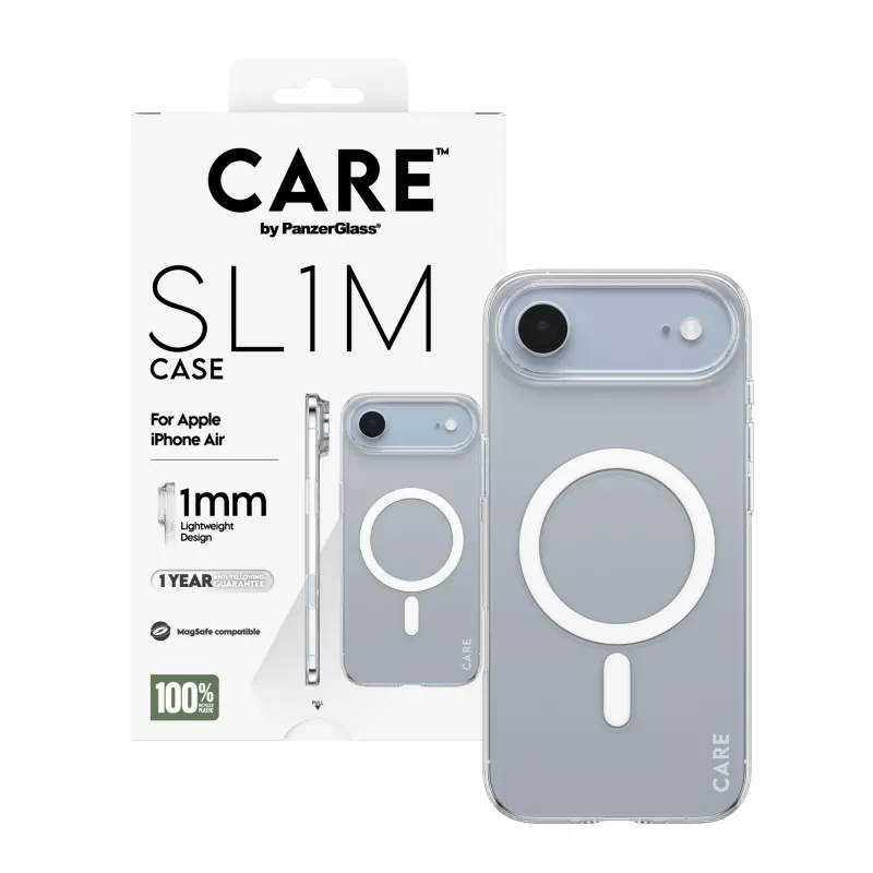 PanzerGlass CARE SL1M puzdro transparentné s MagSafe pre Apple iPhone Air