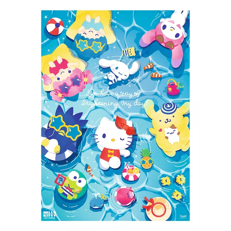 Puzzle TREFL Hello Kitty Summer Relaxation — 1000 dielov (model 12067)