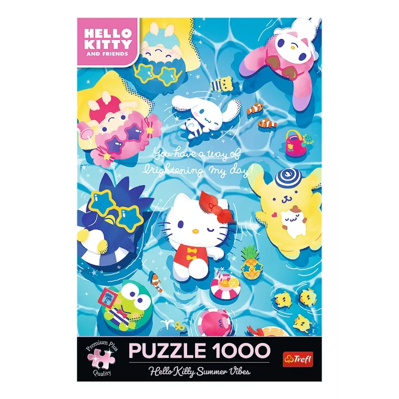 Puzzle TREFL Hello Kitty Summer Relaxation — 1000 dielov (model 12067)