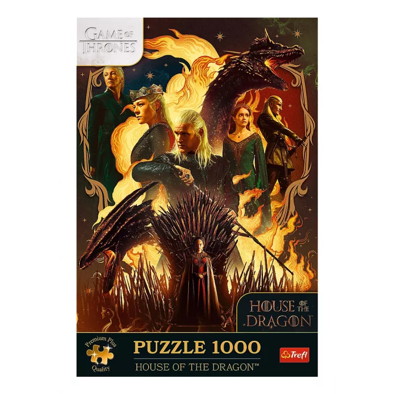 Puzzle TREFL Premium Plus Quality 1000 dielov – Fantasy, šírka 480 mm