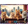 Puzzle TREFL Funny — 4 x 250 dielov, tematická sada pre deti