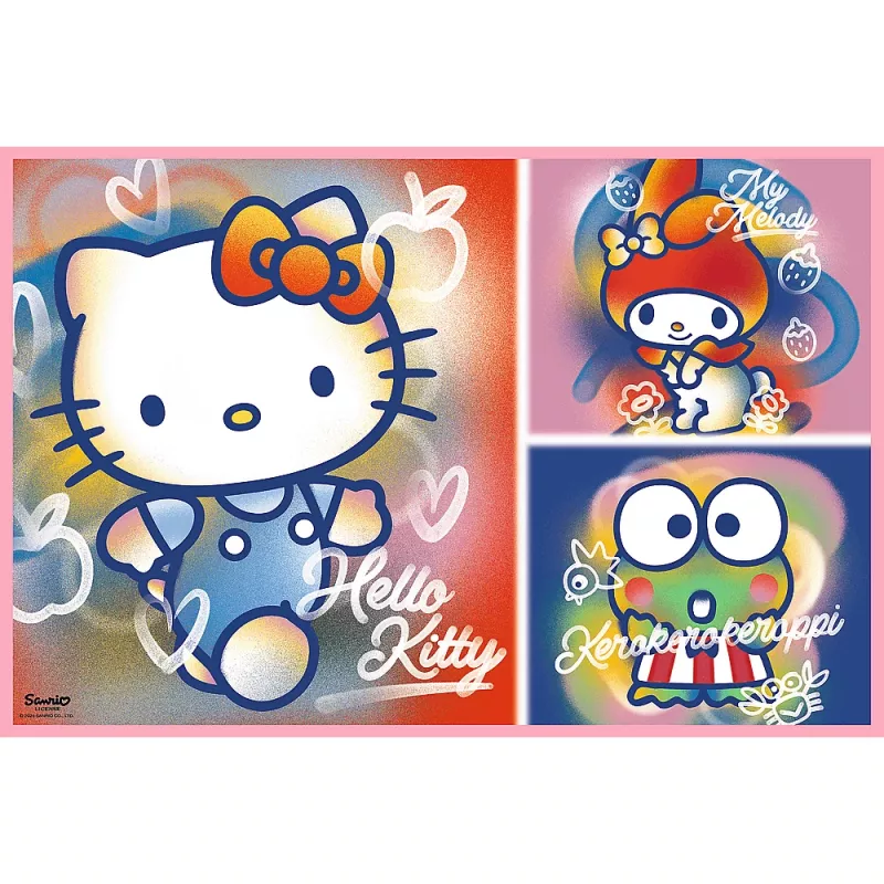 Trefl Puzzle 2x200 dielikov, Hello Kitty a priatelia (13336)