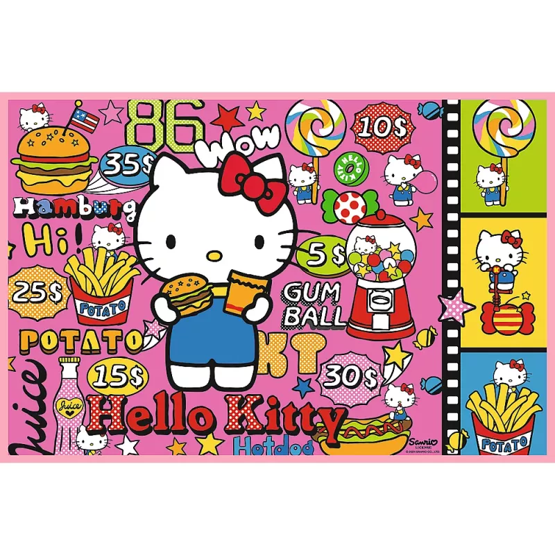 Trefl Puzzle 2x200 dielikov, Hello Kitty a priatelia (13336)