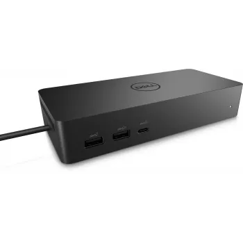 DELL Universal Dock – UD22, dokovacia stanica, USB 3.2 Gen 2 (3.1 Gen 2) Type-C, 96 W, 10,100,1000 Mbit/s, čierna, 5120 x 2880 Pixel