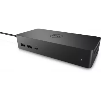 DELL Universal Dock – UD22, dokovacia stanica, USB 3.2 Gen 2 (3.1 Gen 2) Type-C, 96 W, 10,100,1000 Mbit/s, čierna, 5120 x 2880 Pixel