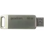 Goodram ODA3 USB flash disk 16 GB USB Type-A / USB Type-C 3.2 Gen 1 (3.1 Gen 1) strieborný