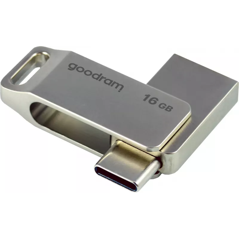 Goodram ODA3 USB flash disk 16 GB USB Type-A / USB Type-C 3.2 Gen 1 (3.1 Gen 1) strieborný