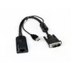 Vertiv Avocent MPUIQ-VMCDV KVM adaptér rozhrania DVI, USB 2.0 čierny