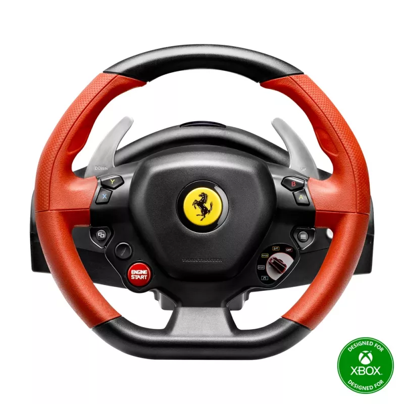 Thrustmaster Ferrari 458 Spider čierny, červený USB volant + pedále Xbox One