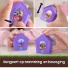 Bitzee, interaktívna hračka psí domček s 15 šteniatkami vo vnútri, 3D herná izba, reaguje na dotyk, digitálna hračka domáceho maznáčika pre dievčatá a chlapcov od 5 rokov