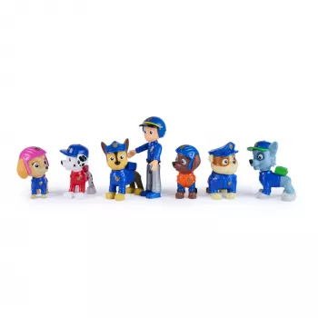 PAW Patrol Search & Rescue tímový balík so 7 zberateľskými figúrkami, vrátane Ryder & 6 šteniatok, hračka pre chlapcov & dievčatá od 3 rokov