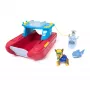 PAW Patrol Sea Patroller vozidlo s Chase a žraločou figúrkou, 2 režimy hliadky, detská hračka pre chlapcov a dievčatá od 3 rokov