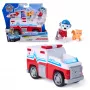 PAW Patrol: Search & Rescue, Marshall Rescue Responder vozidlo s 2 figúrkami, hračkový kamión s naťahovacou akciou, hračka pre chlapcov & dievčatá od 3 rokov