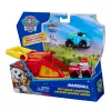 PAW Patrol Marshall Pup Squad odpaľovače s Rexovým vozidlom 2-balík, detská hračka pre chlapcov a dievčatá od 3 rokov