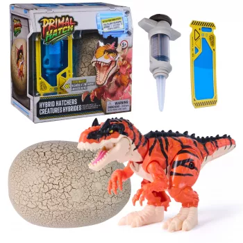Primal Hatch Hybrid Hatchers hračkový dinosaurus & vajce, tajomné mini-dino stvorenie, detská hračka pre chlapcov & dievčatá od 5 rokov, prevedenia sa môžu líšiť