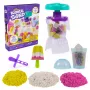 Kinetic Sand, súprava na hranie mixér na smoothie, plnidlo do veľkonočného košíka, obsahuje 14 oz formovateľného piesku na hranie, nástroje a formu na zmrzlinu na paličke, hračkárske jedlo hračka