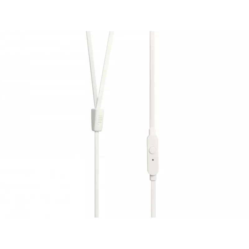 JBL Tune 110 WHITE, káblové, 20 - 20000 Hz, hudba, headset, biela