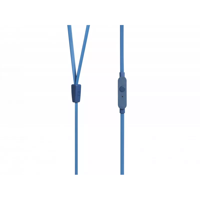 JBL Tune 110 BLUE, káblové, 20 - 20000 Hz, hudba, headset, modrá