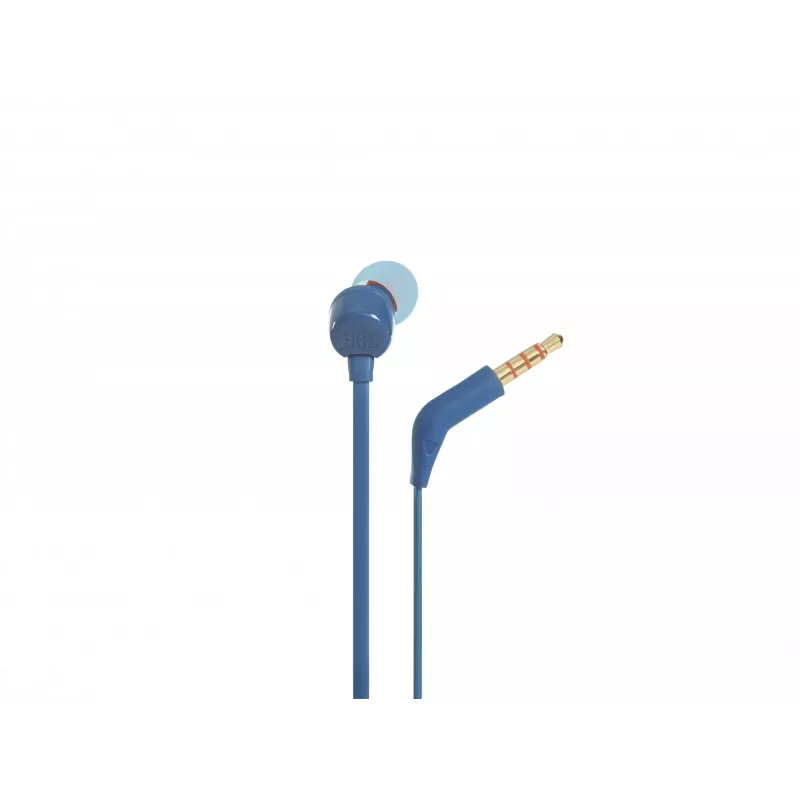 JBL Tune 110 BLUE, káblové, 20 - 20000 Hz, hudba, headset, modrá