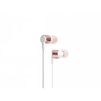 JBL Tune 210 ROSE GOALD, káblové, 20 - 20000 Hz, hudba, headset, ružové zlato