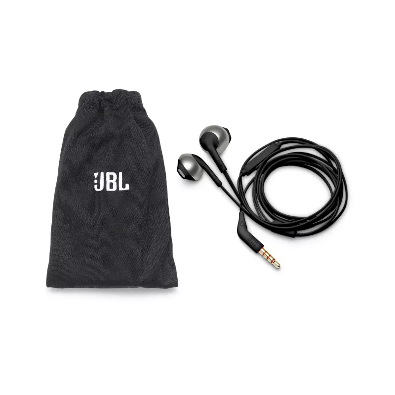 JBL Tune 205 čierna, káblové, 20 - 20000 Hz, hovory/hudba, 14,3 g, headset, čierna