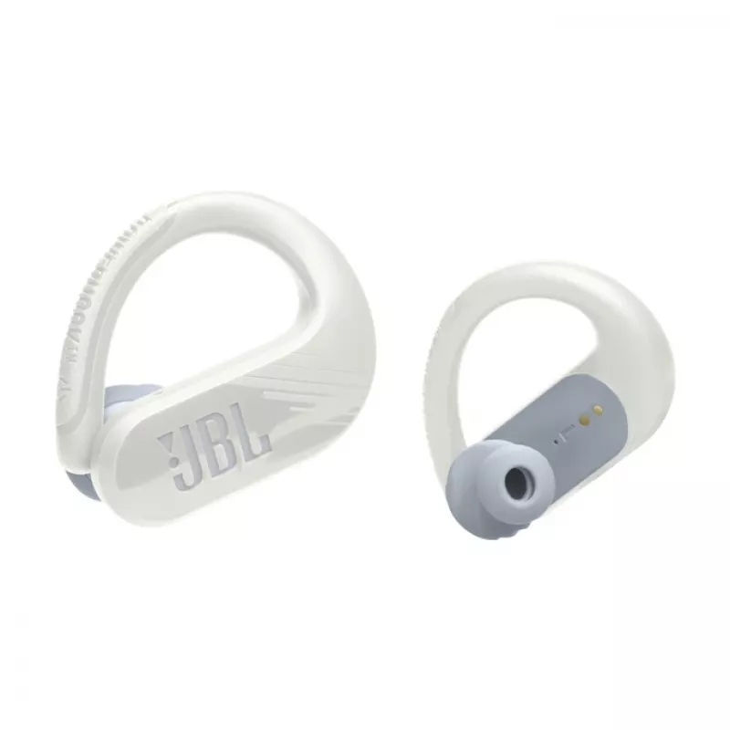 JBL Endurance PEAK 3 headset True Wireless Stereo (TWS) ušný hák hovory/hudba/šport/každodenné použitie USB Type-C Bluetooth nabíjacia stanica biela